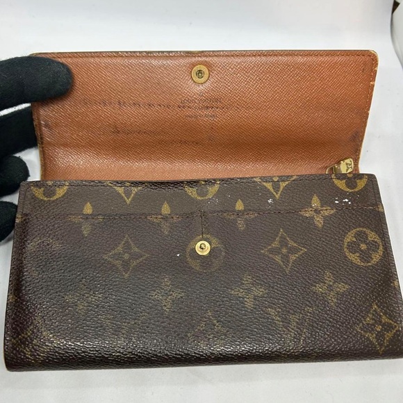 Louis Vuitton monogram leather wallet - Picture 2 of 12
